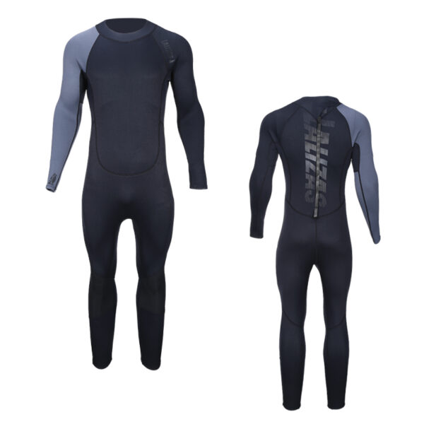Traje Largo de Neopreno, Adulto, Negro - L