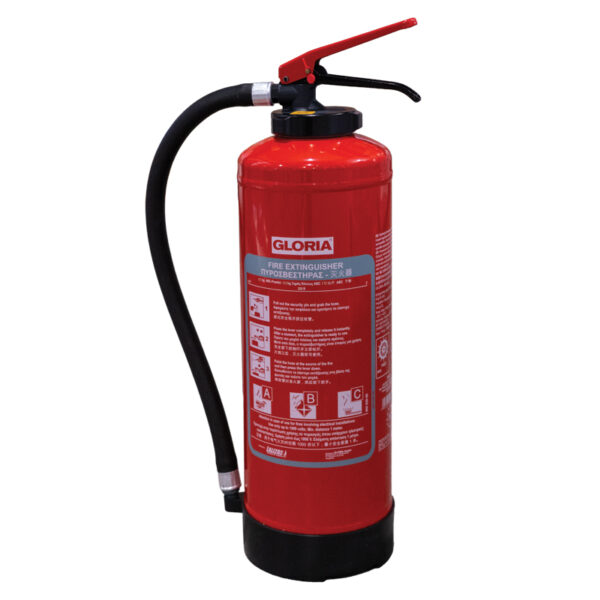 Extintor Polvo Seco, LALIZAS, 12kg, accionado por Cartucho, c/soporte de pared,SOLAS/MED(EN,GR,CN)