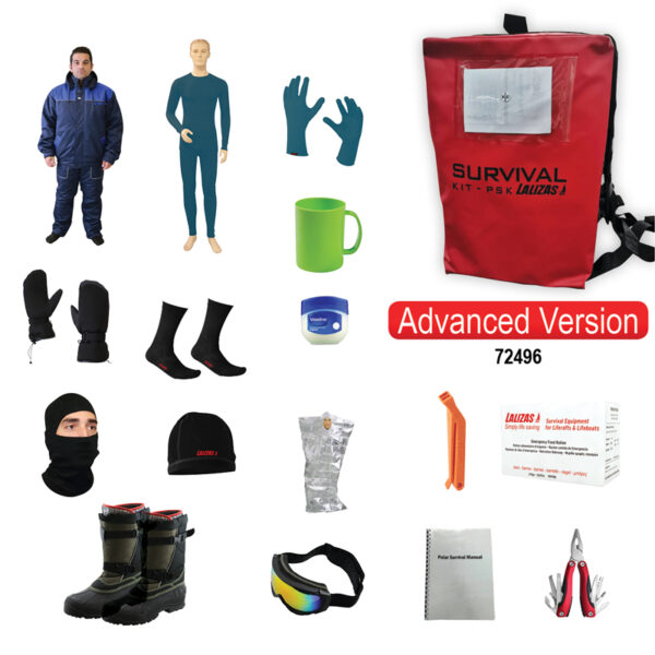 LALIZAS Kit Personal de Supervivencia, Versión Avanzada