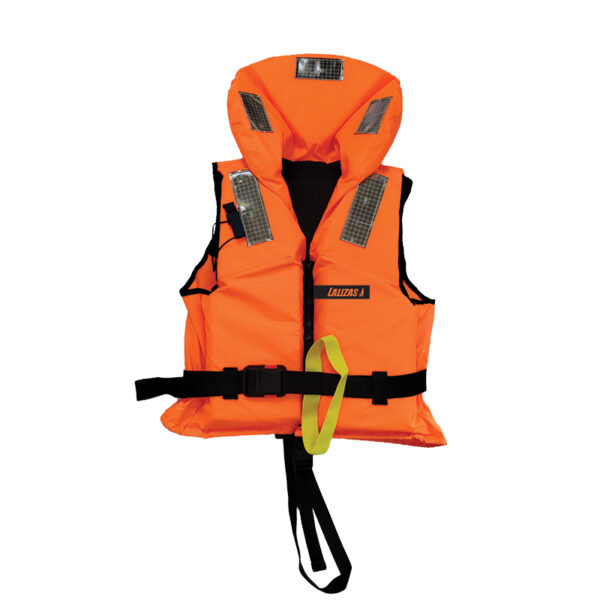 Chaleco salvavidas LALIZAS, 150 N, ISO, Adulto, 40-50 kg, naranja fluorescente