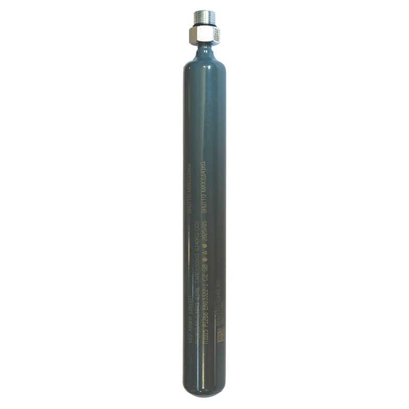 Cartucho CO2, 140gr, para Extintor Polvo Seco LALIZAS 6kg: imagen 1