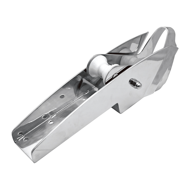 Rodillo de proa, autolanzable, con rodillo, Inox 316, L420mm