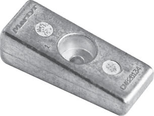 Wedge Anode for Mercury-Mercruiser & Honda, 0,25kg