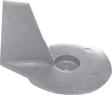 Finshape anode, for Mercury-Mercruiser, 0,48kg
