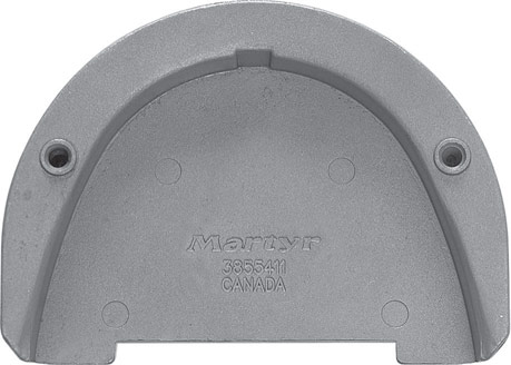 Transom Plate Anode for Volvo, 1,04kg