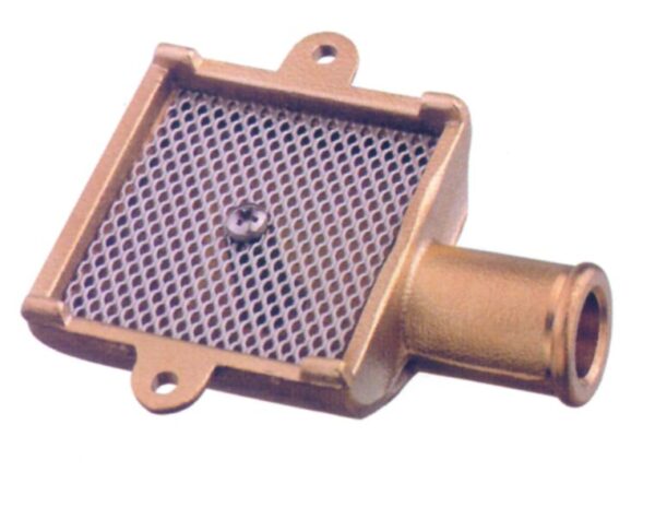 Bilge strum box w/ stainless steel gauze, for Diam. 20mm tube