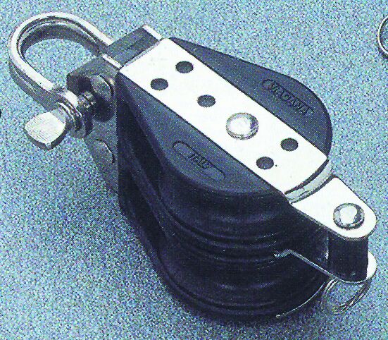Double ball bearing block with becket 38mm,Diam. 10mm