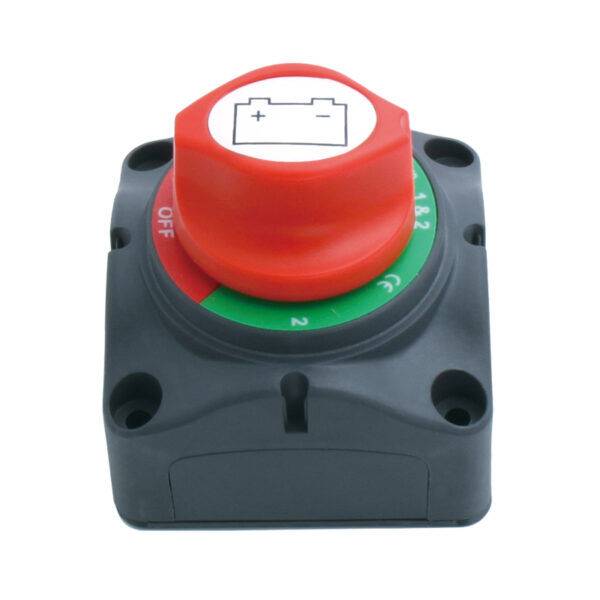 Interruptor selector de batería, 275A, 1-2-AMBOS-APAGADO