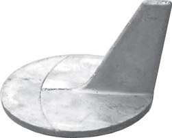 Finshape anode, for Mercury-Mercruiser 0,36kg