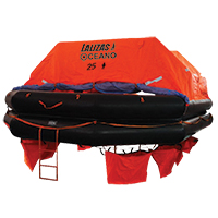 Balsa LALIZAS SOLAS OCEANO,MER,Tipo TOB,25prs,canister (A)