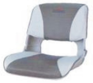 Skipper chair w/ cushion light grey/dark grey, Springfield