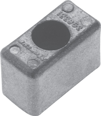 Cube anode, for OMC/Johnson, 0,33kg
