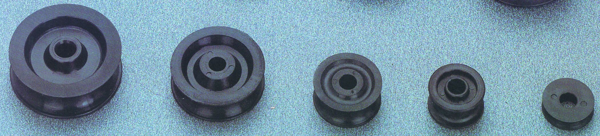 Sheaves nylon,Diam. 33,5mm, Diam. 8,2 mm: imagen 1