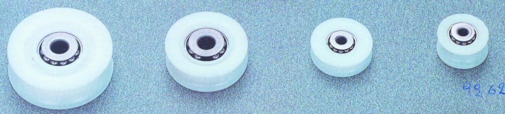 Sheaves with s/s balls and covers,Diam. 28mm, Diam. 5,3 mm