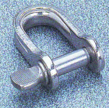 Shackles, U shape, Diam. 6mm, B 13mm, H 21mm