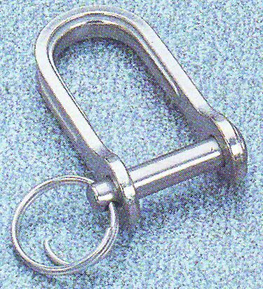 Clevis pin shackle, Diam. 4mm, B 12mm