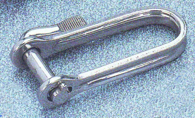 Clevis pin shackle, Diam. 4mm, B 14mm
