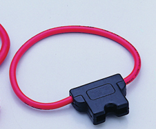Fuse holder for automotive style fuse, Bakelite