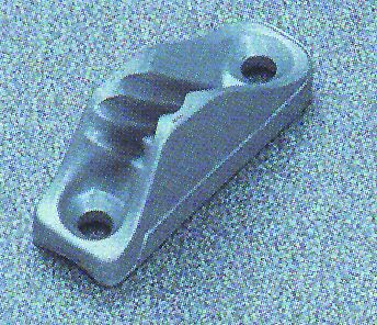 Clamcleat(aluminium),Diam. 3-6mm, Diam. hole 4 mm