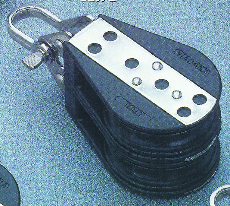 Double ball bearing block, 57mm Diam. 12