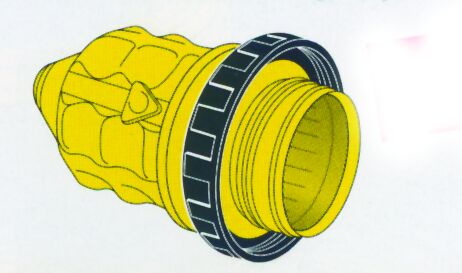 Weatherproof Cover w/ Threaded Ring for 98278