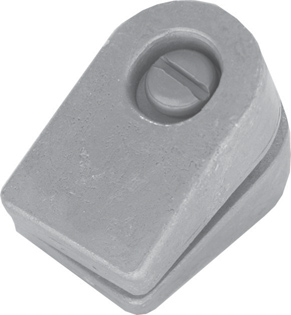Double plate anode, for OMC/Johnson , 0,23kg