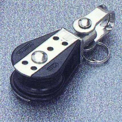 Swivel with shackle AISI 316, Diam. 22mm, Diam. 6mm