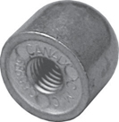 Mercury-Mercruiser screwnut anode, 0,11kg