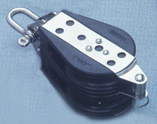 double ball bearing block with becket , Diam.76mm, Diam. 14mm
