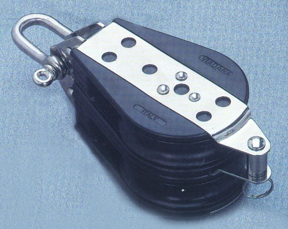 double ball bearing block with becket , Diam.76mm, Diam. 14mm
