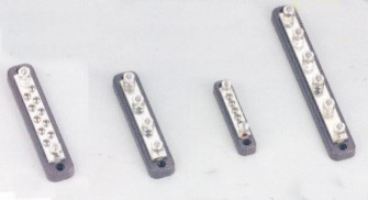 Bus bar from copper, 10 positions,150A