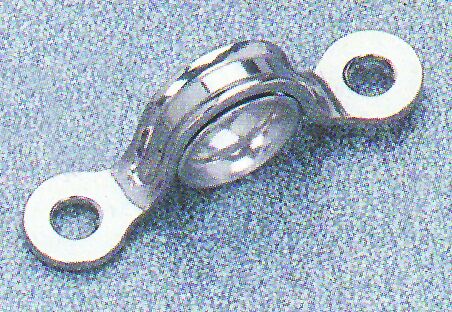 Deck clips,AISI 316, I=34mm, Diam.=5mm