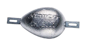 Hull anode, 2kg, 138x95mm