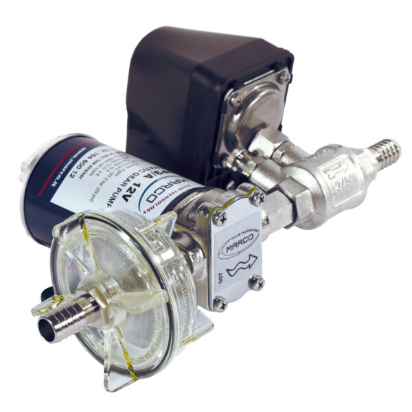 Self-priming pump 12 V 14 lit, 15 A, MARCO