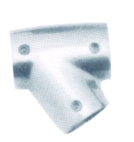 60o T right hand, AISI 316, tube 22mm