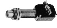 Horn starter button switch, 12V, 20A, diam.16mm,L.70mm