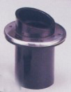 Neoprene connection w/ inox flange, Diam. 50mm/51mm: imagen 1