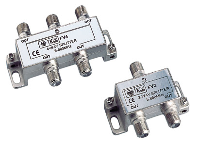 Splitter, 2 way, for 99643 and 99645 antennas