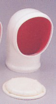Low profile flexible ventilator 95mm I.D.