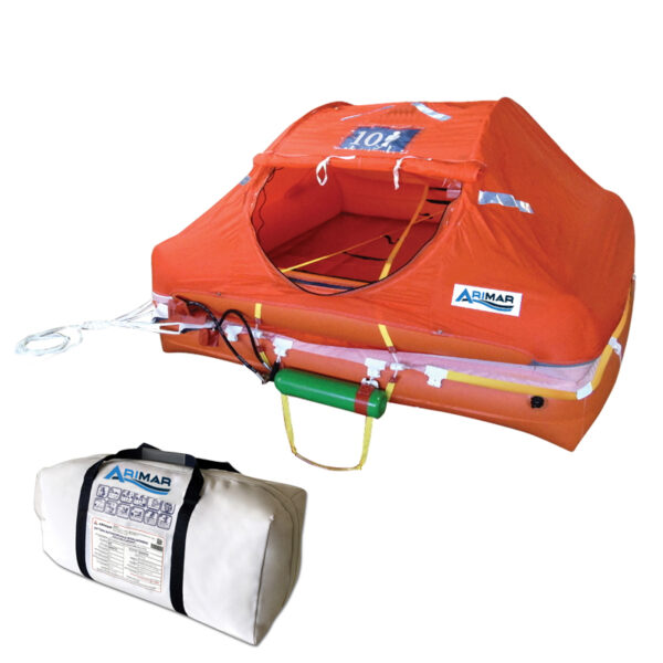 Balsa salvavidas ARIMAR OCEANUS C IT 10V, bolsa