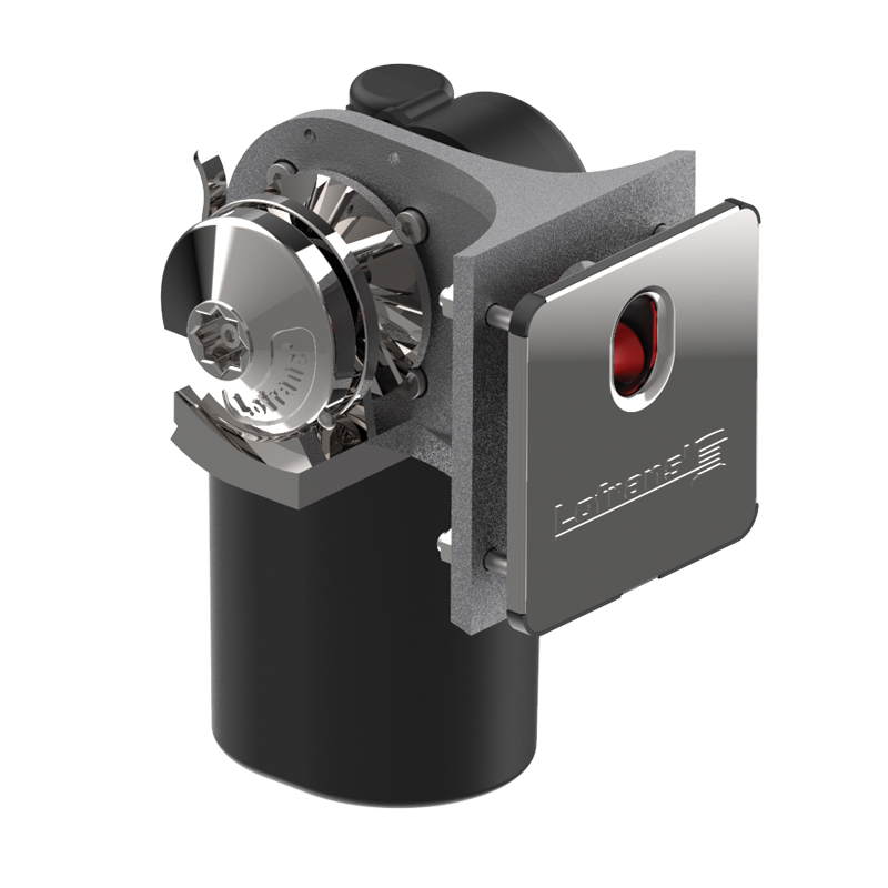MOLINETE DE POPA GECKO ALU 600W/12V SOLO CABO