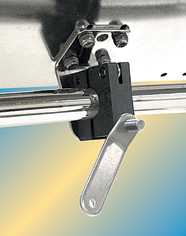Single horizontal round rail mount 22-25mm