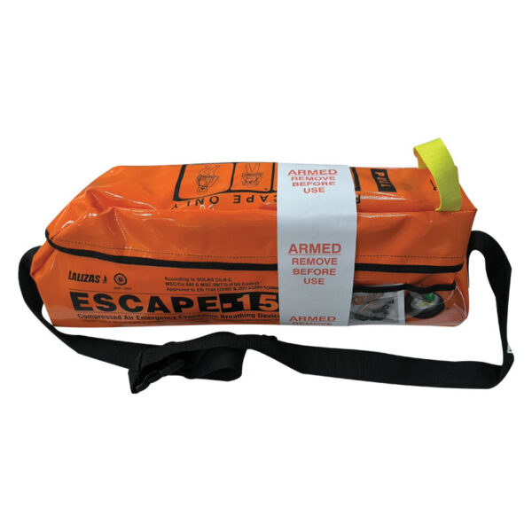 LALIZAS (EEBD) Dispositivo Respiratorio de Evacuación de Emergencia “'ESCAPE-15”', SOLAS/MED, Cilind