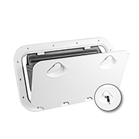 REGISTRO CLASSIC 355X600mm + BOLSA Y CERRADURA BLANCO