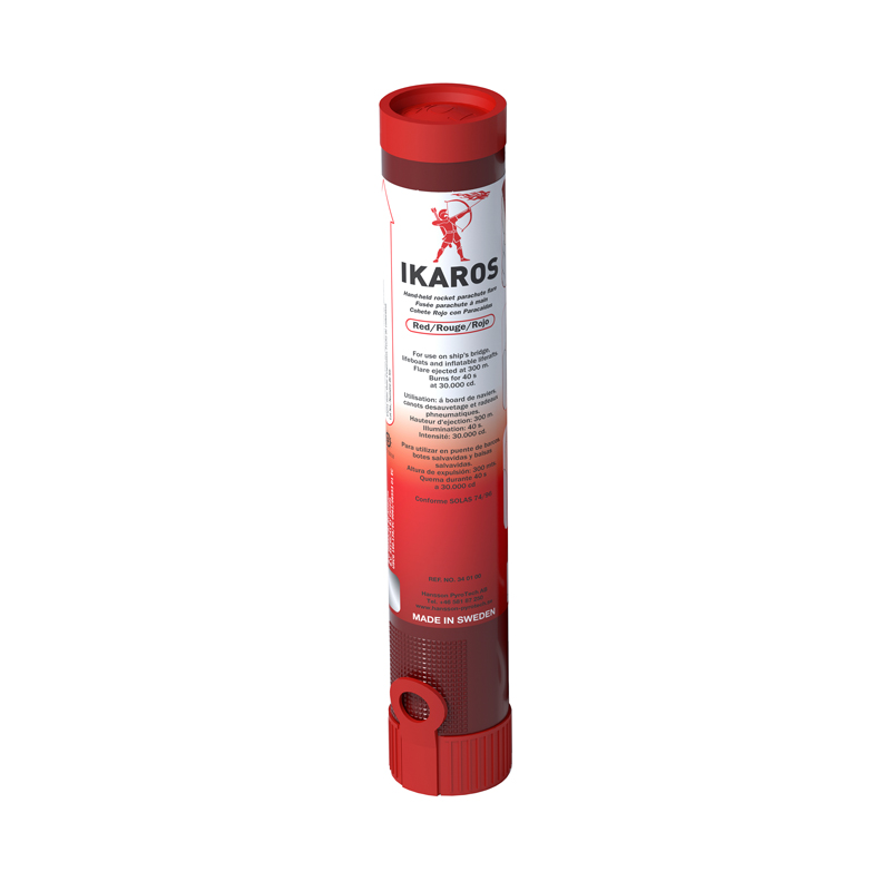 IKAROS Cohete Paracaídas Rojo, USCG/SOLAS/MED: imagen 1