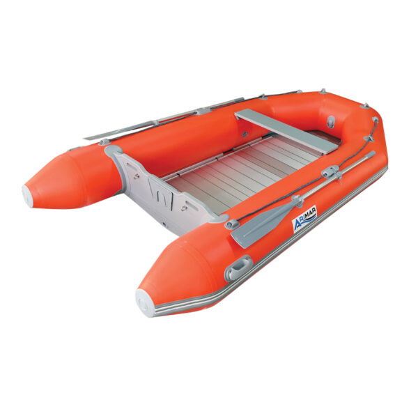 Bote de Rescate ARIMAR, con suelo de Aluminio, Naranja, 330