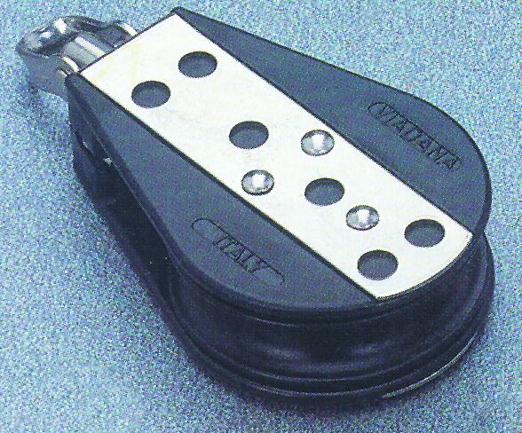 Single ball bearing block, 57mm Diam. 12