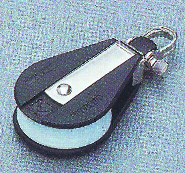 Single ball bearing block, Universal 3-way head, Diam. 45mm, ,Diam. 10mm