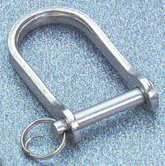 Clevis pin shackle, Diam. 5mm, B 22mm