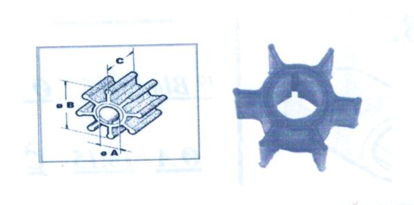 Impulsor CEF para Motor Yamaha Ø22,45 89Χ31